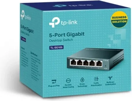 TP-LINK TL-SG105 SWITCH 5X10/100/1000 (7 / 11)