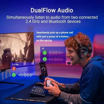 ASUS ROG DELTA II WIRELESS GAMING SLUŠALICE (7 / 10)