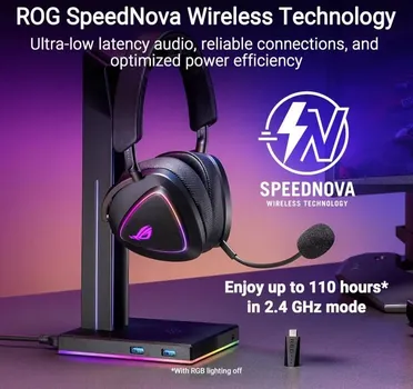 ASUS ROG DELTA II WIRELESS GAMING SLUŠALICE (9 / 10)