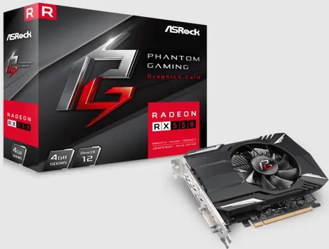 ASROCK PHANTOM GAMING RX550 4GAMD RADEON RX 5504GB GDDR5 128BIT DVI,HDMI,DP (3 / 6)