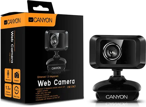 CANYON ENHANCED 1.3 MEGAPIXELS RESOLUTION WEBCAM WITH USB2.0 CONNECTOR (3 / 4)