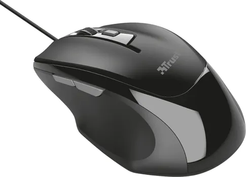 TRUST VOCA COMFORTABLE MIŠ ŽIČANI, EASY-TO-USE, CRNI,800-2400 DPI, OPTIČKI, 6 TIPKI, USB 2.0 (3 / 4)