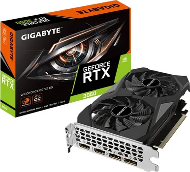 GIGABYTE NVIDIA GEFORCE RTX 3050 6GB 96BIT GV-N3050WF2OCV2-6GD (3 / 7)