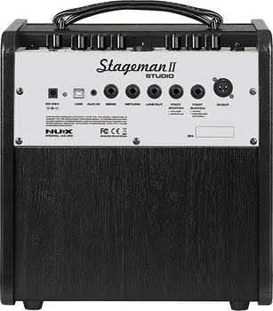 NUX AC-60 STAGEMAN II STUDIO KOMPAKTNO COMBO POJACALO ZA ELEKTRICNU GITARU, 60W