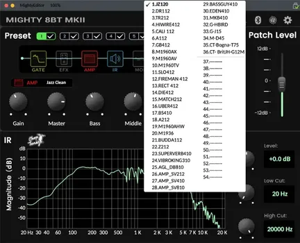 NUX MIGHTY 8BT MK2 MODELING POJACALO 8W