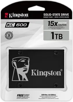 KINGSTON KC600 1TB / SSD 2.5 / SATA III 3,550/520MB/S 3D TLC XTS-AES 256-BIT ENCRYPTION (2 / 2)