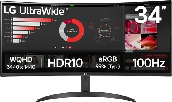LG LG 34WR50QK-B [34 / QHD / 100HZ / ULTRAWIDE / CURVED] (2 / 9)