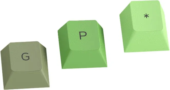 GLORIOUS GPBT KEYCAPS (OLIVE/114 PCS) - MATERIJAL: POLYBUTYLENE TEREPHTHALATE (PBT) - BROJ KOMADA: 114 - KOMPATIBILNOST: MEHANIČKE TASTATURE