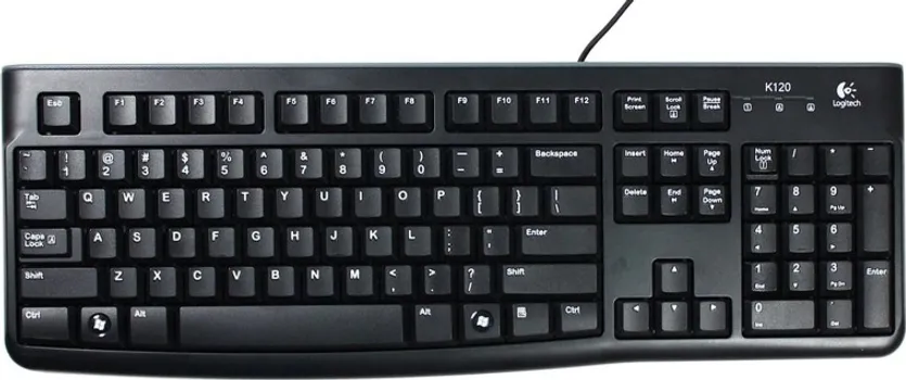 LOGITECH K120 TASTATURA ZICANA US CRNA (3 / 6)