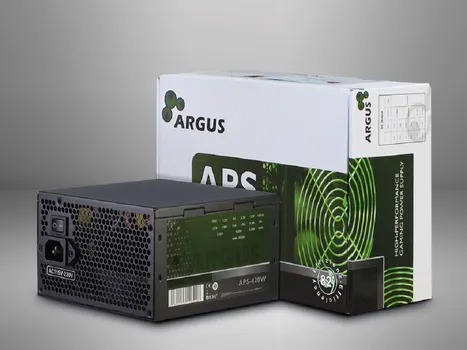 INTER-TECH PSU ARGUS APS-420W12CM FAN, MAINBOARD 20+4PINPCI-EXPRESS 6+2PIN, 3X SATA, 1X FLOPPY (1 / 2)