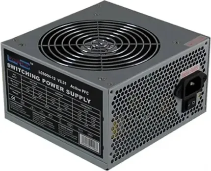 LC POWER PSU 600W 12CMLC600H-12 V2.31 OFFICE SERIES4+4 PIN, 6X SATA, 2X PCIE, ACTIVE PFC (3 / 3)