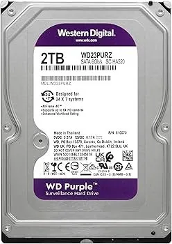 2TB / HDD 3.5 / SATA III WD PURPLE SURVEILLANCE (1 / 1)