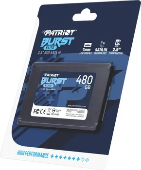 PATRIOT BURST ELITE 480GB / SSD 2.5 / SATA III PBE480GS25SSDR (4 / 9)