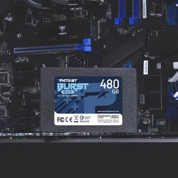 PATRIOT BURST ELITE 480GB / SSD 2.5 / SATA III PBE480GS25SSDR (8 / 9)