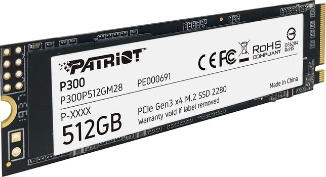 PATRIOT P300 512GB / SSD M.2 NVME P300P512GM28