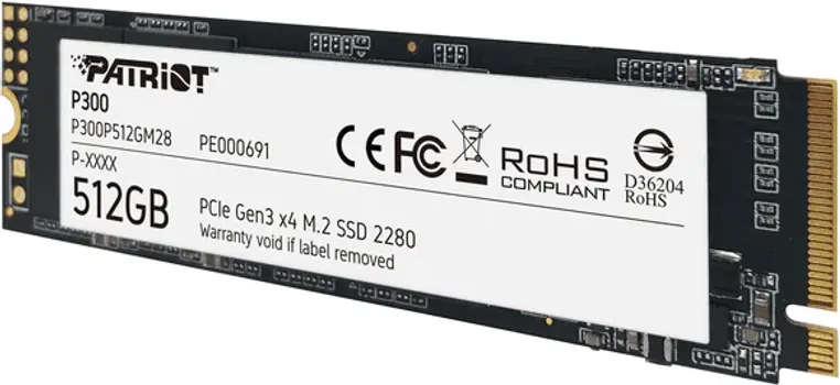 PATRIOT P300 512GB / SSD M.2 NVME P300P512GM28 (3 / 3)