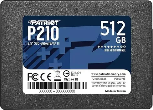 PATRIOT P210 512GB / SSD 2.5 P210S512G25 (4 / 4)