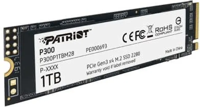PATRIOT P300 1TB / SSD M.2 NVME P300P1TBM28 (5 / 5)
