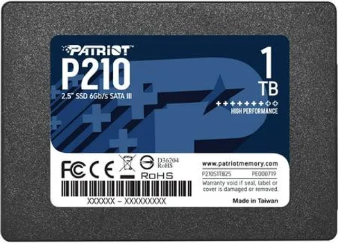 PATRIOT P210 1TB / SSD 2.5 / SATA III P210S1TB25 (2 / 6)