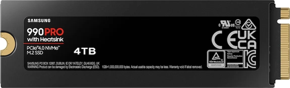 SAMSUNG 990 PRO 4TB / SSD M.2 NVME / HEATSINK (2 / 13)