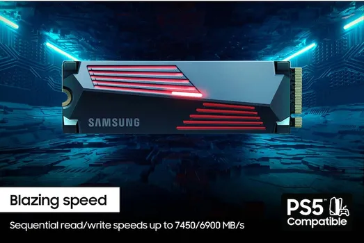 SAMSUNG 990 PRO 4TB / SSD M.2 NVME / HEATSINK (6 / 13)