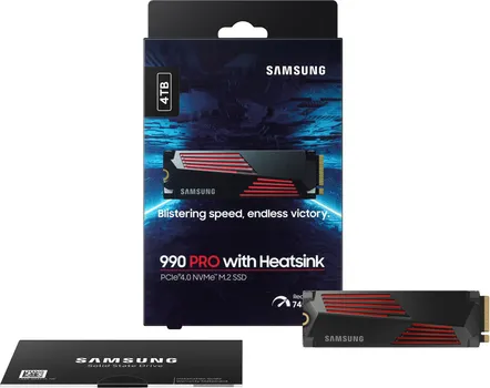 SAMSUNG 990 PRO 4TB / SSD M.2 NVME / HEATSINK (9 / 13)