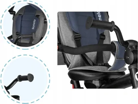 LIONELO TRICIKL HAARI, 2 U 1, JEANS