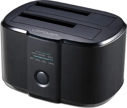 LC POWER USB 3.0 DOCKING STATION 2X2.5 + 2X3.5 SATA HDD CLONING FEATURE (3 / 3)