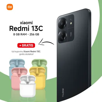 XIAOMI REDMI 13C 8GB / 256GB (10 / 60)