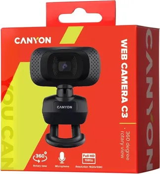 CANYON WEB KAMERA C3 HD 720P CRNA (2 / 2)