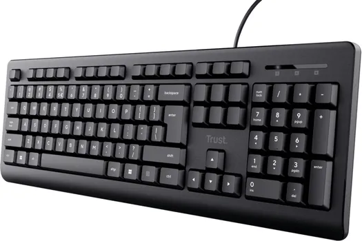 TRUST TASTATURA BASICS ŽIČANA US LOKALIZACIJA, SPILL RESIST (1 / 1)