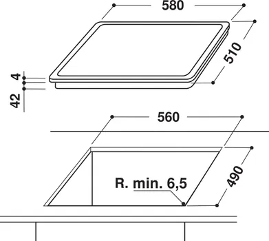 INDESIT PLOČA RI 261 X (3 / 3)