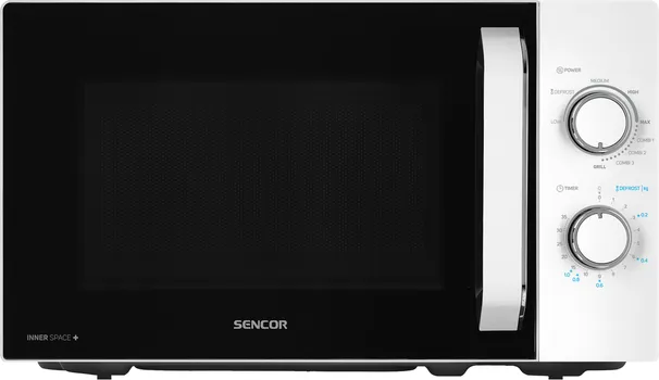 SENCOR MIKROVALNA SA GRILOM SMW 4220WH BIJELA: 700W GRILL 1000W ZAPREMINA 20 L (1 / 5)