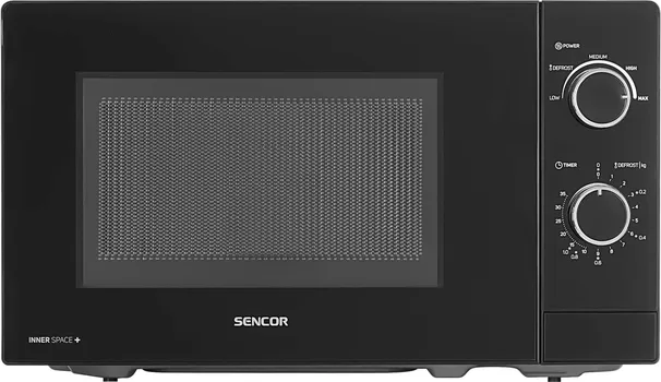 SENCOR MIKROVALNA PEĆNICA SMW 1719BK CRNA: 700W ZAPREMINA 20 L 5 NIVOA SNAGE (1 / 7)