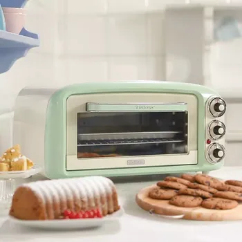 ARIETE MINI RERNA 979GR VINTAGE 18L: 1380W, ZELENA (4 / 6)