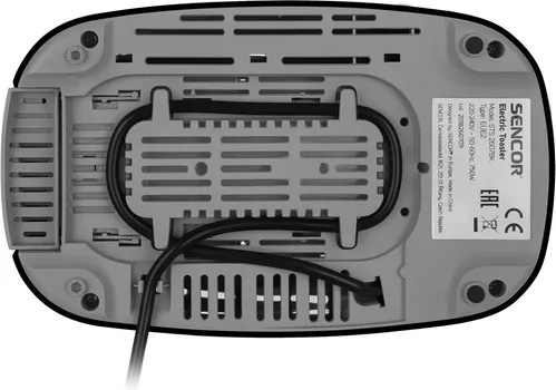 SENCOR TOSTER STS 2607BK CRNI: 750W 2 UTORA ZA HLJEB 3 FUKNCIJE 7 NIVOA JAČINE (6 / 7)
