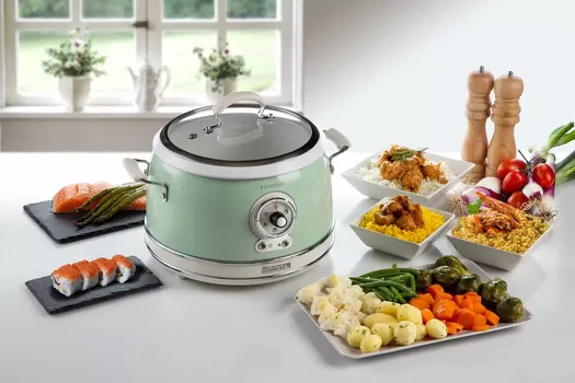 ARIETE MULTICOOKER AR2904BL VINTAGE 700W 3,5 LIT PLAVA (11 / 12)