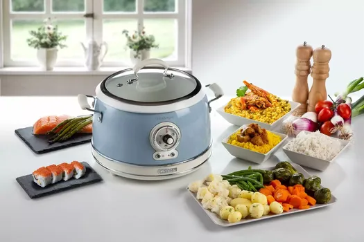 ARIETE MULTICOOKER AR2904BL VINTAGE 700W 3,5 LIT PLAVA