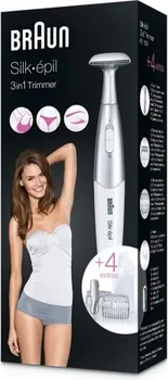 BRAUN BIKINI TRIMER FG1100, SILK-EPIL 3U1 BIJELI
