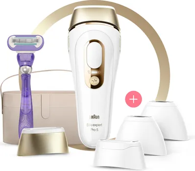 BRAUN EPILATOR IPL PL5347 LASERSKI, SILK·EXPERT PRO 5, 4 DODATKA (1 / 6)