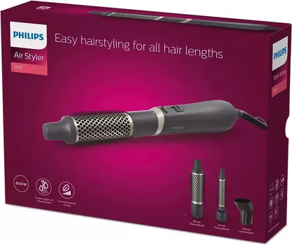 PHILIPS ČETKA ZA KOSU AIR STYLER ESSENTIAL 3000 SERIES BHA301/00 (7 / 7)