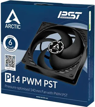 ARCTIC FAN P14 PWM PST PRESSURE-OPTIMISED, 140MM FAN WITH PWM PST (4 / 4)