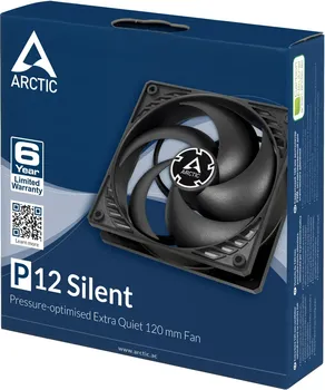 ARCTIC P12 SILENT FAN 120MM PRESSURE-OPTIMISED, EXTRA QUIET (1 / 4)