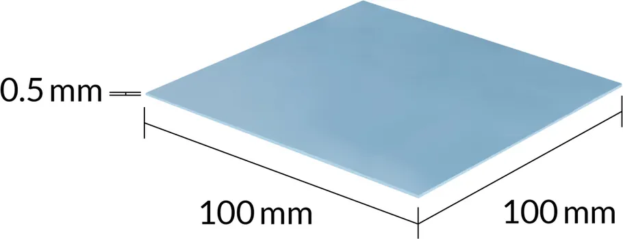ARCTIC THERMAL PAD TP-3 0.5MM 100X100MM, IDEALAN ZA RAM, CHIPSETS, I IC (2 / 3)