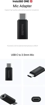 INSTA360 ONE R MIC ADAPTER (2 / 2)