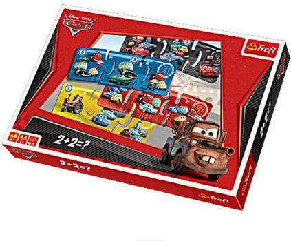 TREFL DRUŠTVENA IGRA CARS, SABIRANJE 2+2 (1 / 1)