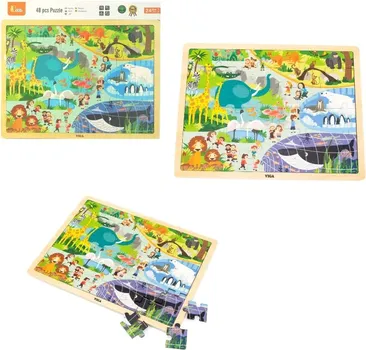 VIGA DRVENE PUZZLE ZOO 48 KOMADA 44587 (1 / 1)