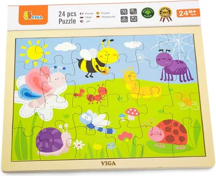 VIGA DRVENE PUZZLE PARK - 24 KOM (1 / 1)