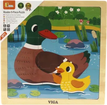 VIGA DRVENE PUZZLE PATKA - 9 KOM (1 / 1)