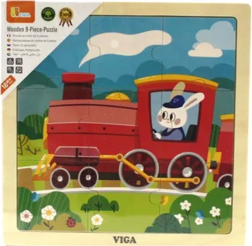 VIGA DRVENE PUZZLE VOZ - 9 KOM (1 / 1)
